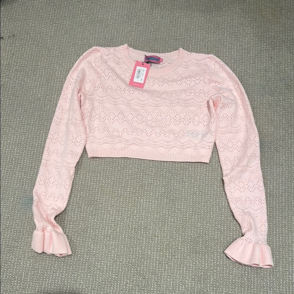 Edikted knit crop top